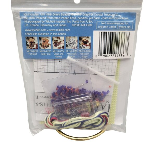 Mill Hill Glass Bead Kit Thanks Autumn Harvest Collection New Beading Kit - Picture 2 of 2